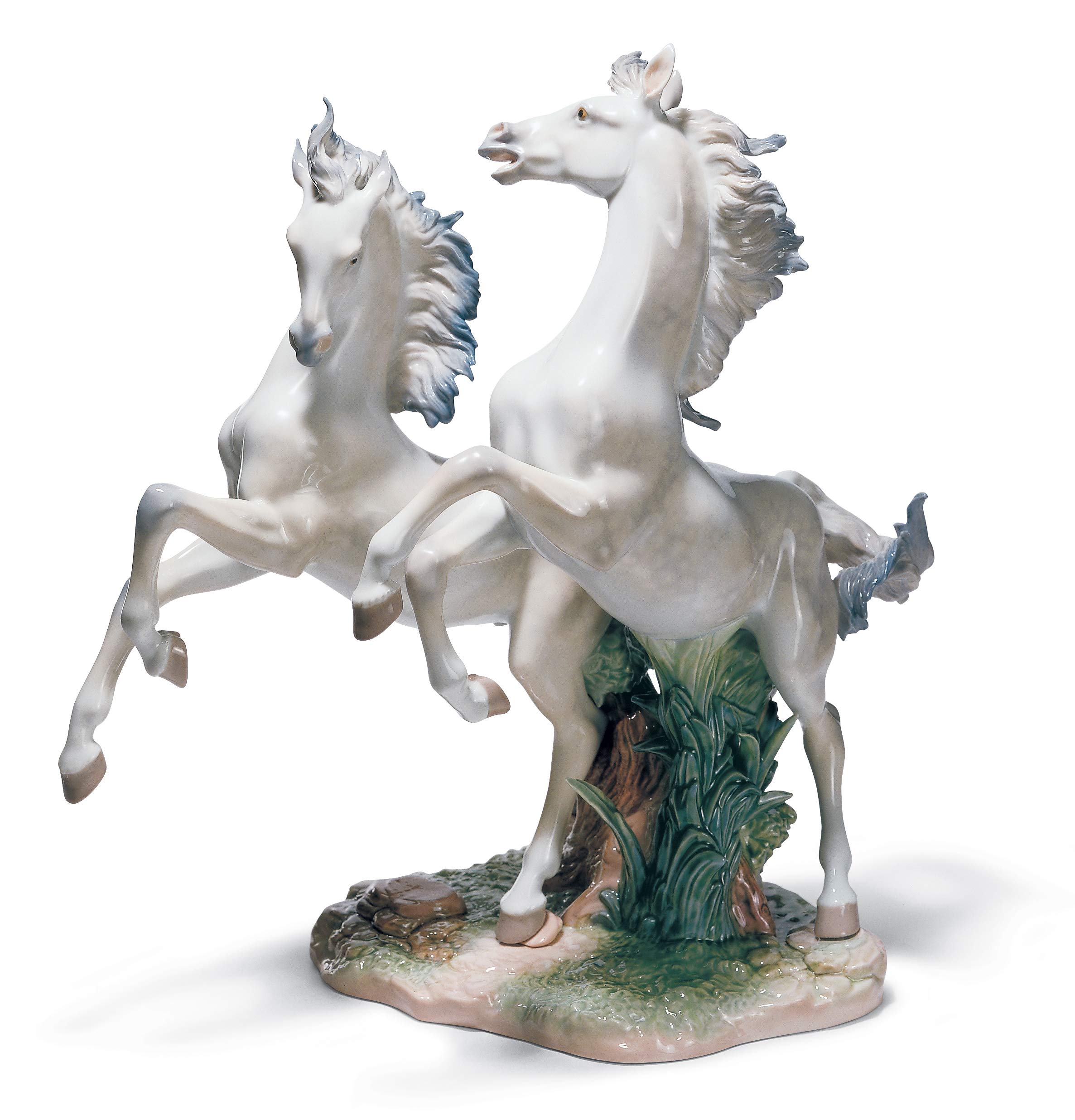 Amazon.com: LLADRÓ Free As The Wind Horses Sculpture. Limited